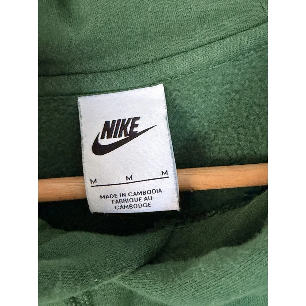 Nike Baylor Bears Basketball Hoodie Men's Medium Green Gold Greater Than